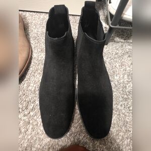 ASOS Black Nubuck Suede Chukka Boots